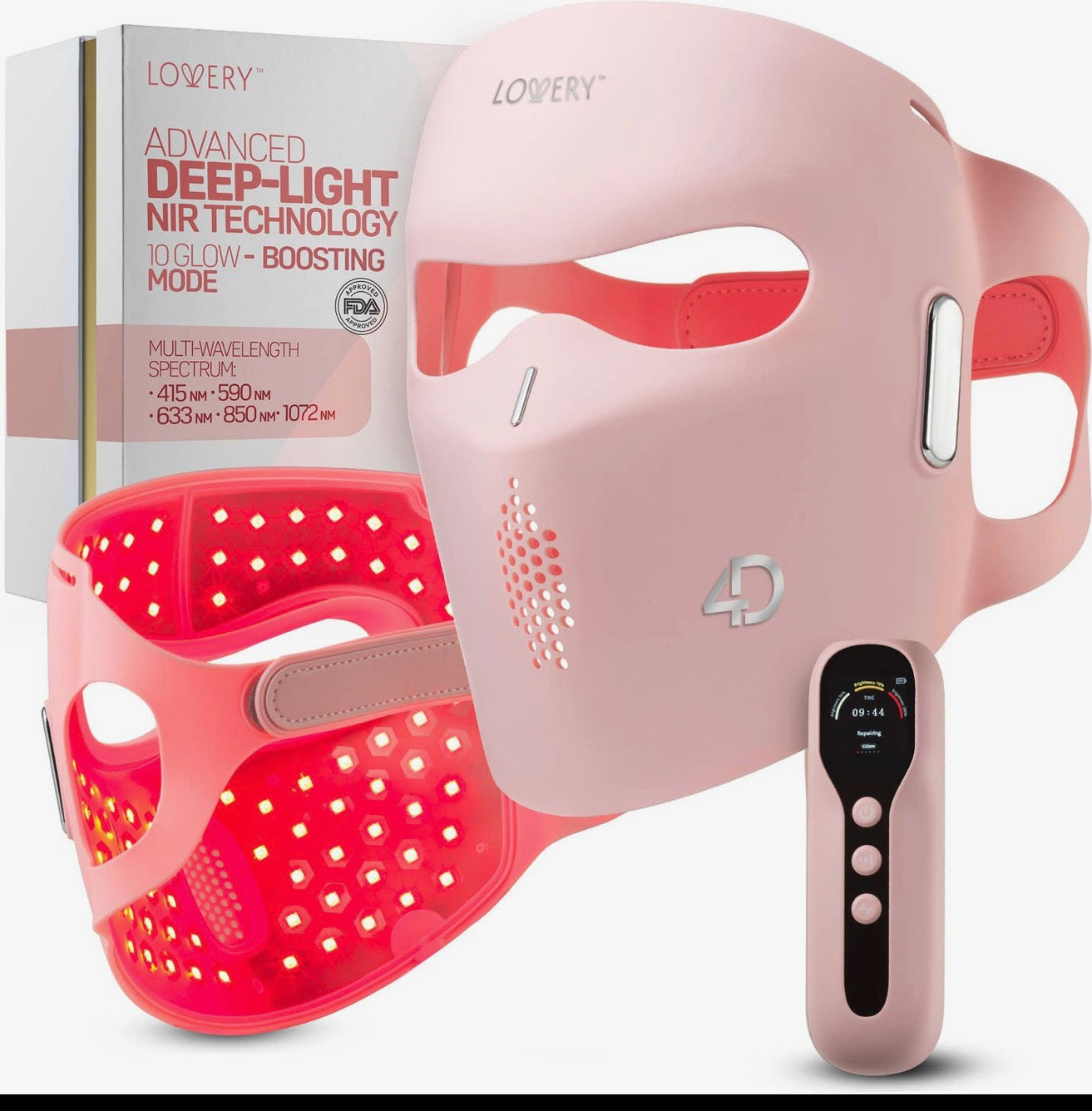 4D LED LIGHT FACE MASK